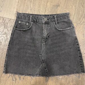 BDG Black Denim Shorts